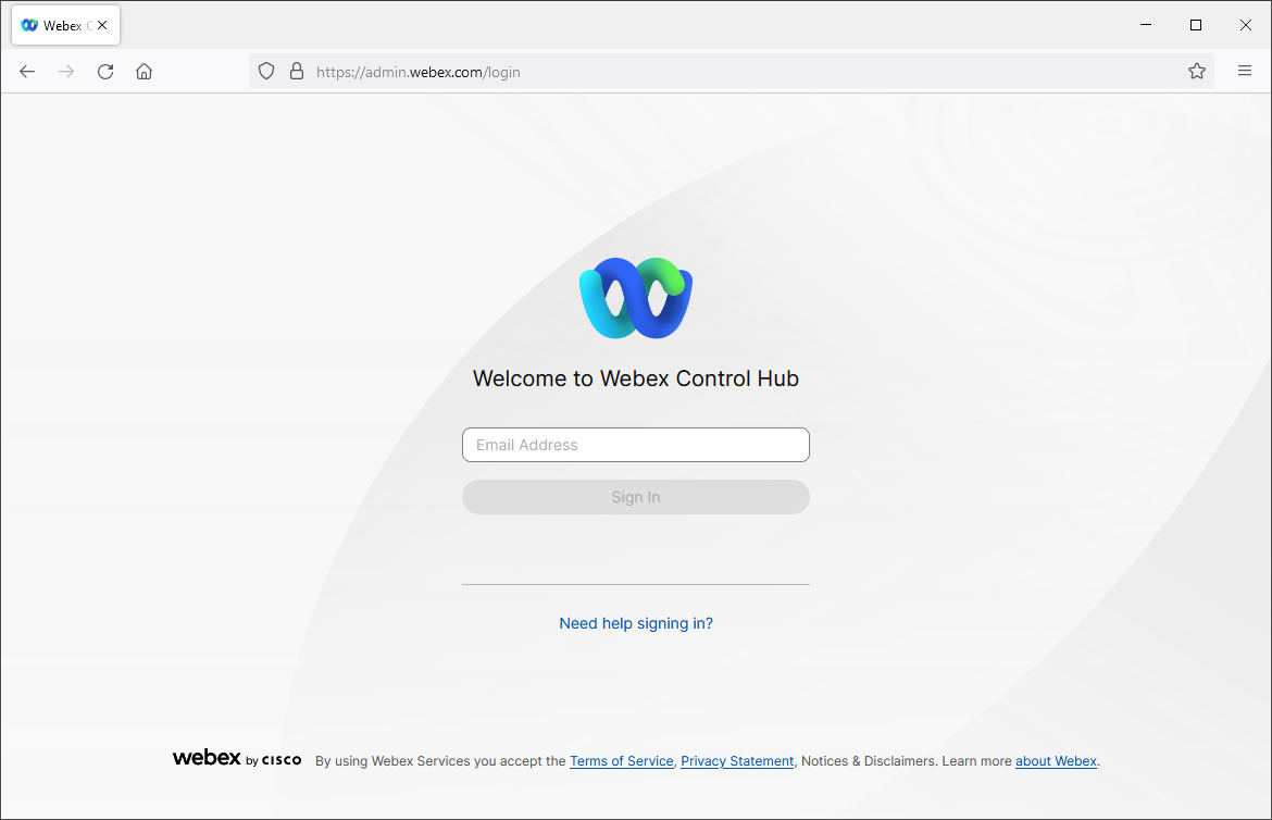 anynode-cisco-webex-calling-hub-sign-in