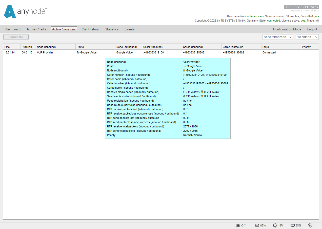 anynode-google-voice-sip-link-frontend-monitor-mode-sessions