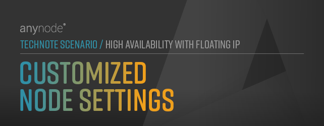 Graphic: Customized note settings chapter for anynode TechNote "High Availability with Floating IP".