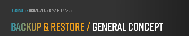 In this guide, learn more about the various backup options and understand which parts of anynode are included in the backup process.