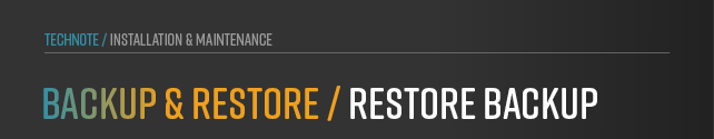 In this guide, you will gain comprehensive insights into the restoration process in anynode.