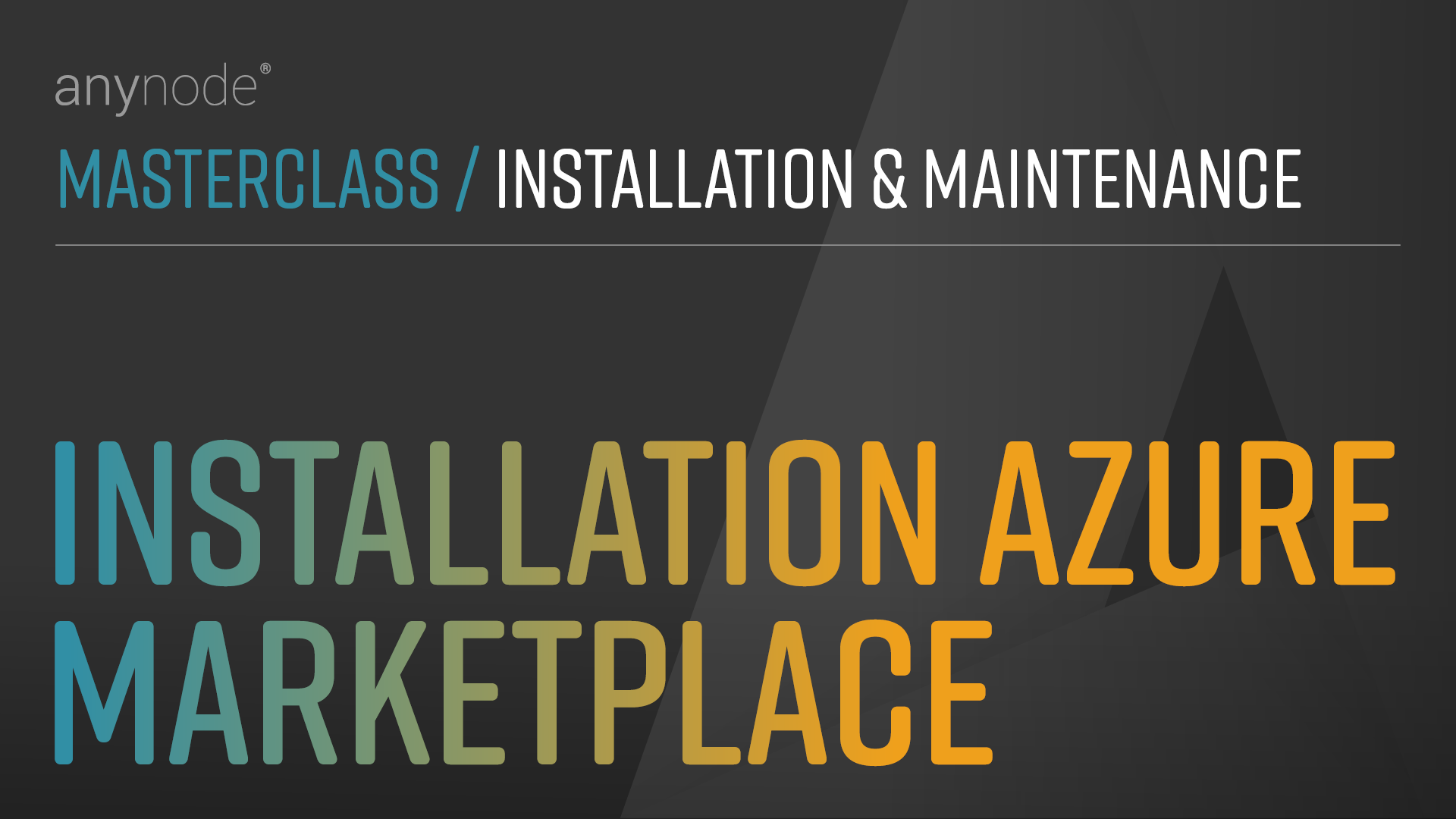 Video: This chapter will walk you through the necessary procedures, configurations, and best practices for a successful deployment of anynode – The Software SBC on Microsoft Azure. We will elucidate the distinction between the template and the VM (Virtual Machine) offering, and subsequently, we will guide you through the deployment process for each option, step by step.