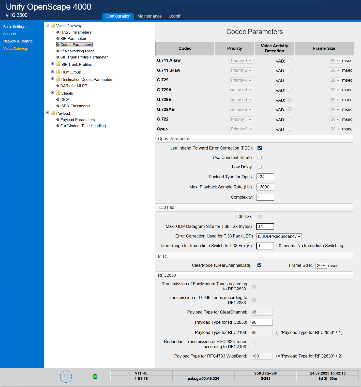 anynode-mitel-os4k-v11-vhg-codec-parameters