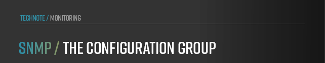 This chapter outlines the OIDs and corresponding names for the configuration group in anynode.