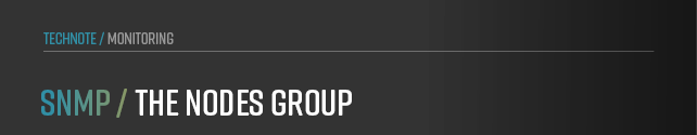 This chapter presents tables listing the OIDs and corresponding names for the nodes group in anynode.