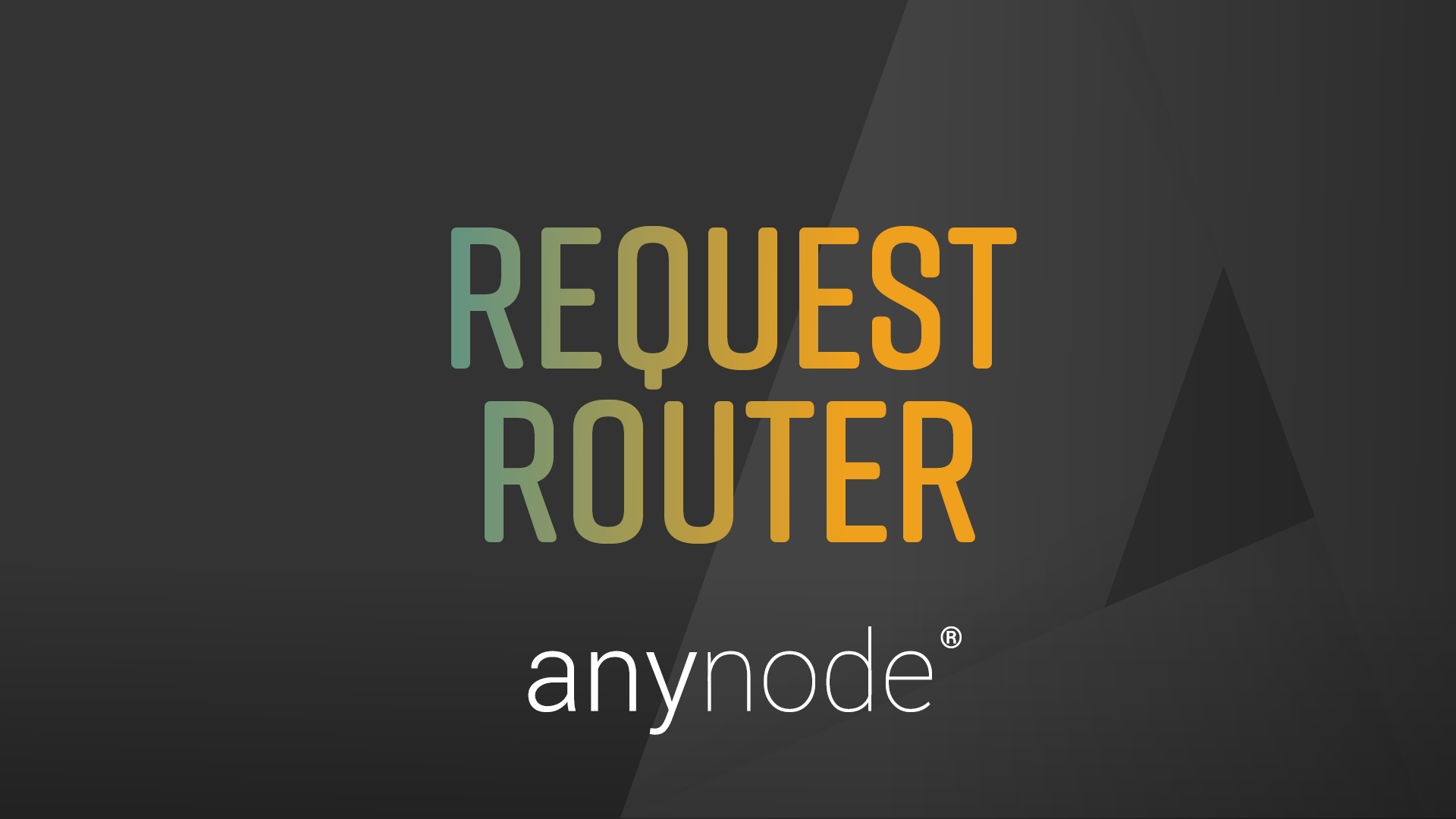 Graphic: Title anynode SBC TechNote Request Router 