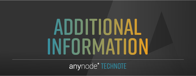 Graphic: More information on anynode – The Software SBC, including its features, capabilities, downloads, current releases and Technotes.